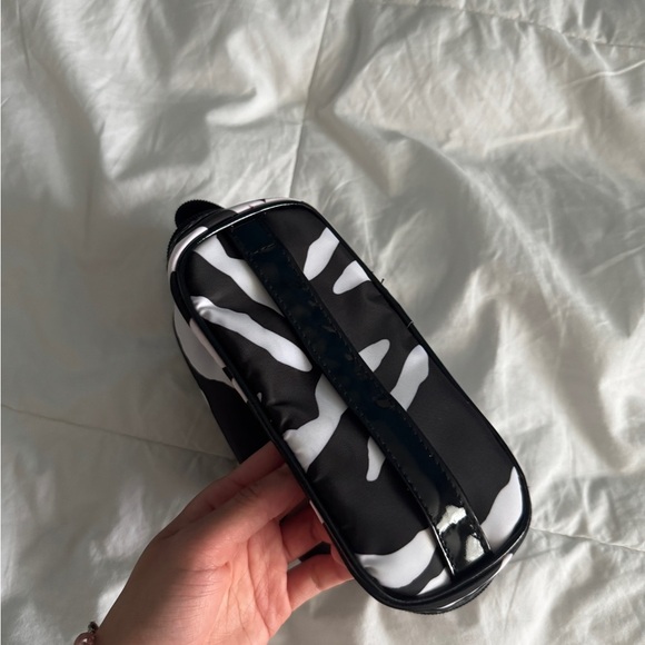 Zebra Print Makeup Bag | Travel Cosmetic Organizer | 8” x 4” - Picture 9 of 11